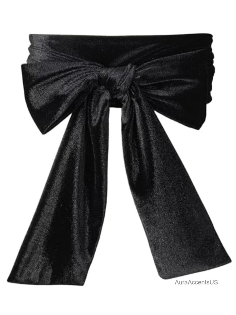 Velvet Waist Sash Belt for Women, Tie Belt for Dresses, Wedding Bridal Sash